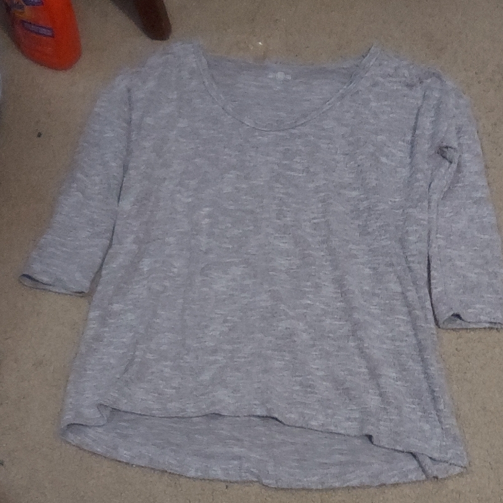 SO Women's Heather Gray Long Sleeve Tee